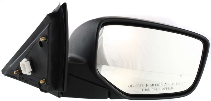 Driver and Passenger Side Mirrors, Power, Non-Heated, Manual Folding, Paintable, Sedan | HO1320230,HO1321230