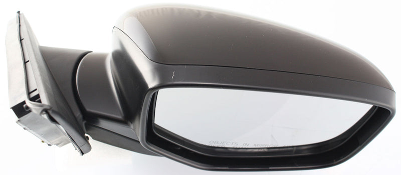 Driver and Passenger Side Mirrors, Power, Heated, Manual Folding, Paintable, Sedan | HO1320231,HO1321231
