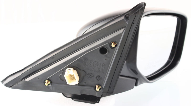 Driver and Passenger Side Mirrors, Power, Heated, Manual Folding, Paintable, Sedan | HO1320231,HO1321231