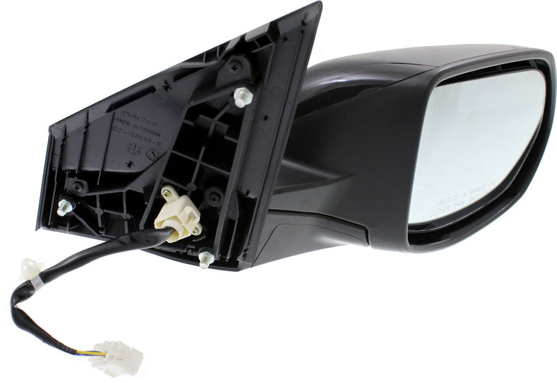 Driver and Passenger Side Mirrors, Power, Manual Folding, Non-Heated, Paintable, Without Signal Light, Without memory, Without Puddle Light, Without Auto-Dimming, Without Blind Spot Feature | HO1321268,HO1320268