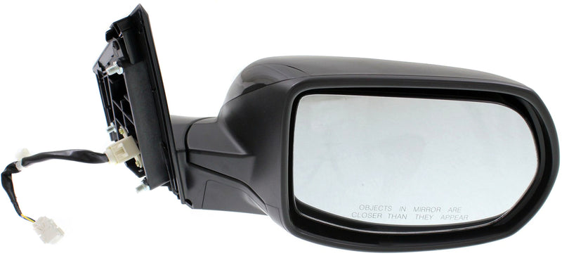 Driver and Passenger Side Mirrors, Power, Manual Folding, Non-Heated, Paintable, Without Signal Light, Without memory, Without Puddle Light, Without Auto-Dimming, Without Blind Spot Feature | HO1321268,HO1320268