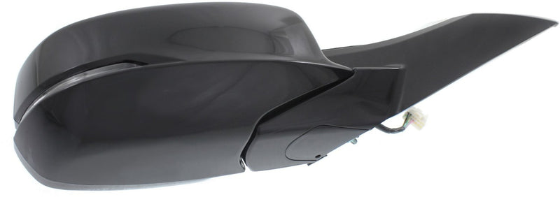 Driver and Passenger Side Non-Towing Mirrors, Power, Manual Folding, Heated, Paintable, In-housing Signal Light, Without memory, Without Puddle Light, Without Auto-Dimming