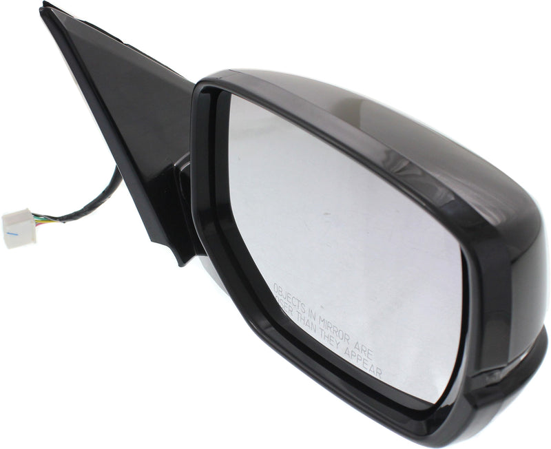 Driver and Passenger Side Non-Towing Mirrors, Power, Manual Folding, Heated, Paintable, In-housing Signal Light, Without memory, Without Puddle Light, Without Auto-Dimming