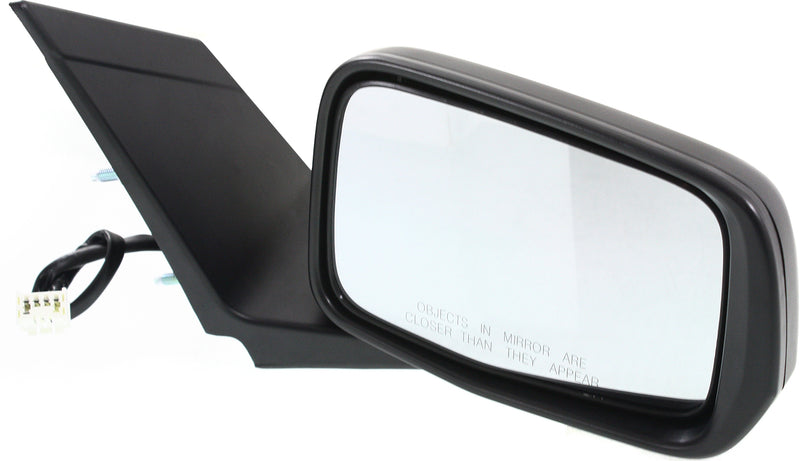 Driver and Passenger Side Mirrors, Power, Manual Folding, Non-Heated, Paintable, In-housing Signal Light, Without memory, Without Puddle Light, Without Auto-Dimming, Without Blind Spot Feature