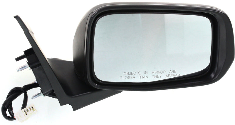 Driver and Passenger Side Mirrors, Power, Manual Folding, Non-Heated, Paintable, In-housing Signal Light, Without memory, Without Puddle Light, Without Auto-Dimming, Without Blind Spot Feature