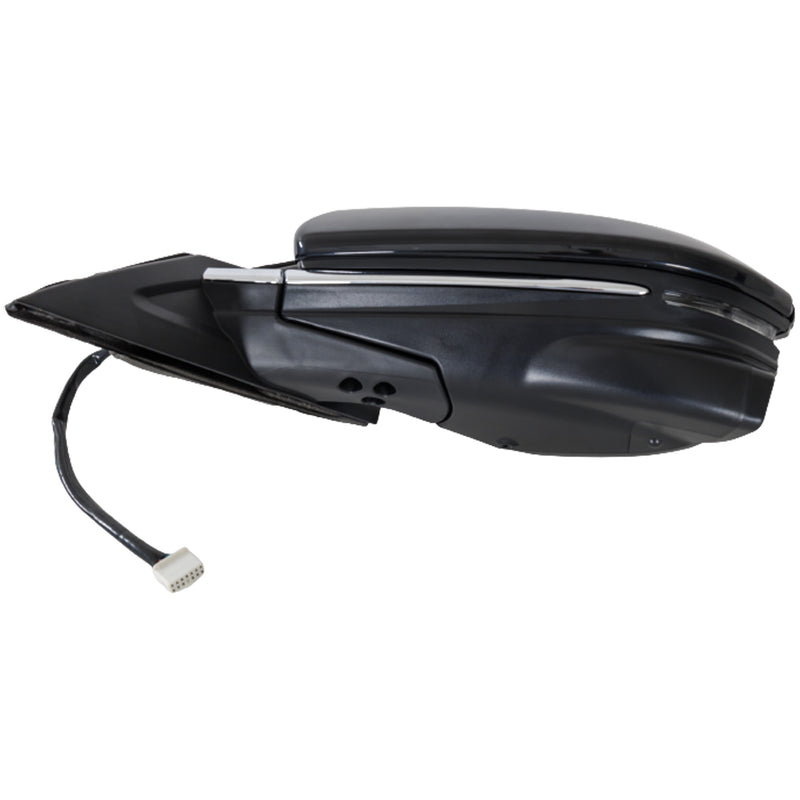 Driver and Passenger Side Mirrors, Power, Manual Folding, Heated, Paintable, In-housing Signal Light, Without memory, Without Puddle Light, Without Auto-Dimming, Without Blind Spot Feature | HO1321287,HO1320287