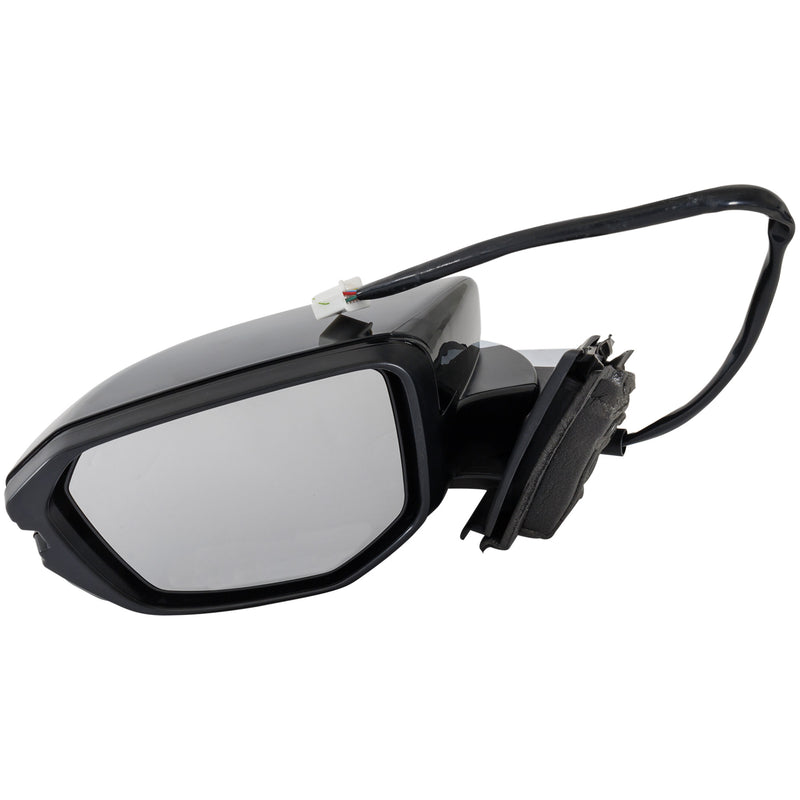 Driver and Passenger Side Mirrors, Power, Manual Folding, Heated, Paintable, In-housing Signal Light, Without memory, Without Puddle Light, Without Auto-Dimming, Without Blind Spot Feature | HO1321287,HO1320287