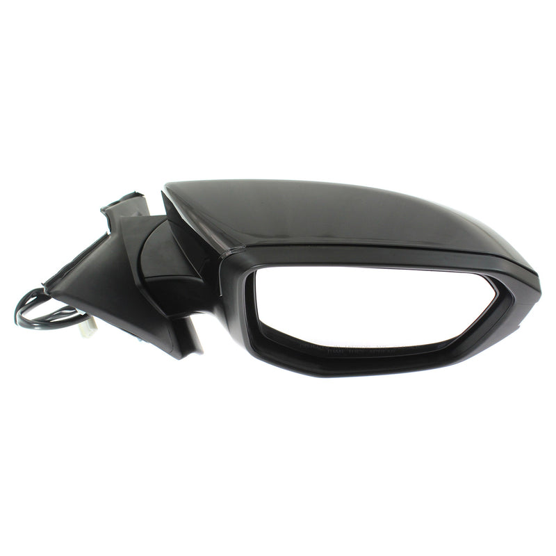Driver and Passenger Side Mirrors, Power, Manual Folding, Passenger side - Non-Heated; Driver side - Heated, Paintable, Without Signal Light, Without memory, Without Auto-Dimming