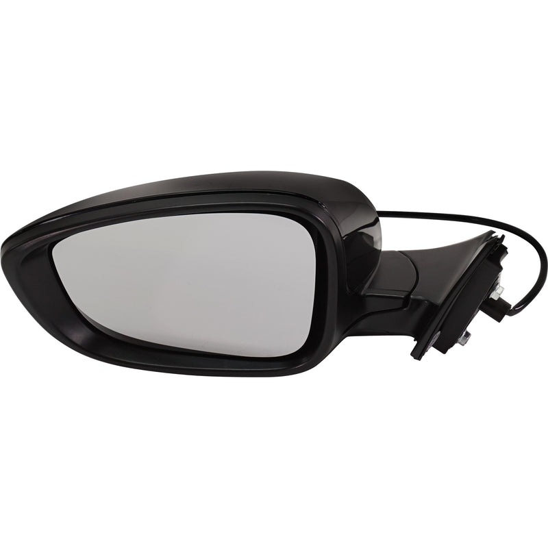 Driver and Passenger Side Mirrors, Power, Non-Heated, Manual Folding, Paintable, without Signal Light, without Memory, without Blind Spot Feature