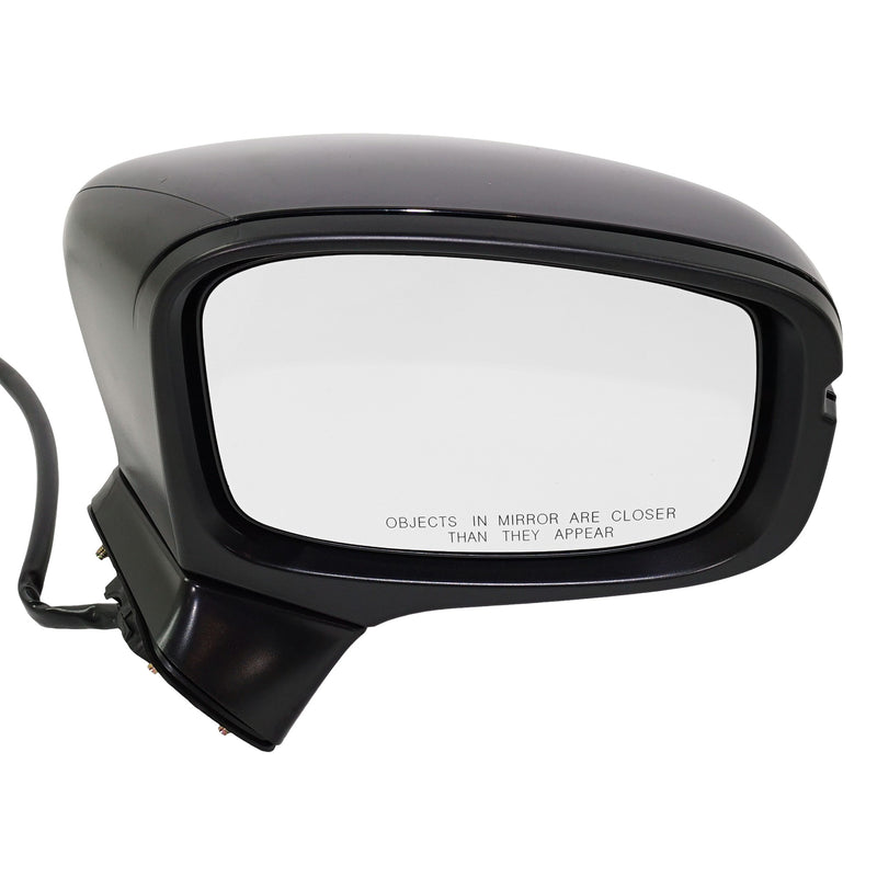 Driver and Passenger Side Mirrors, Power, Manual Folding, Heated, Paintable, In-housing Signal Light, With memory, Without Puddle Light, Without Auto-Dimming, Without Blind Spot Feature | HO1321321,HO1320321