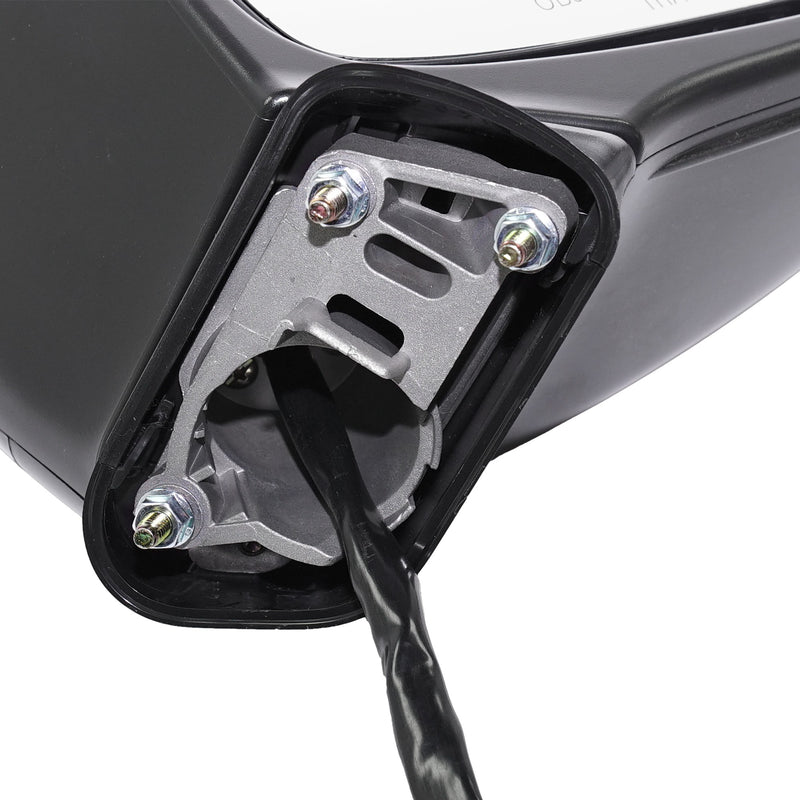 Driver and Passenger Side Mirrors, Power, Manual Folding, Heated, Paintable, In-housing Signal Light, With memory, Without Puddle Light, Without Auto-Dimming, Without Blind Spot Feature | HO1321321,HO1320321