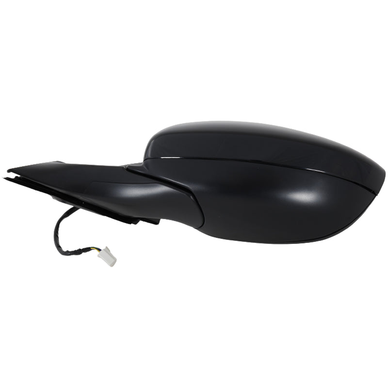 Driver and Passenger Side Mirrors, Power, Heated, Manual Folding, Paintable, without Signal Light, without Memory, with Blind Spot Detection in Glass