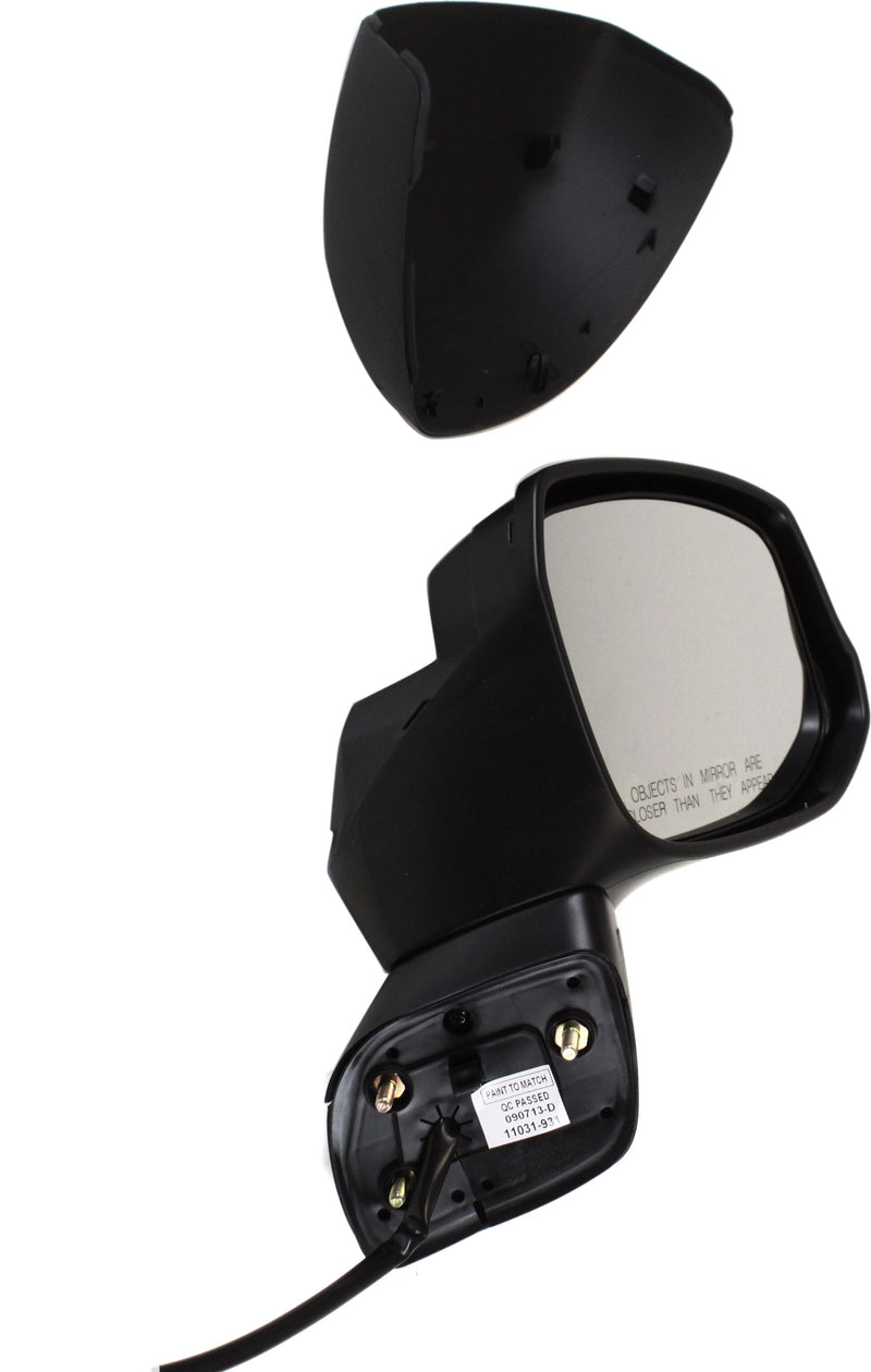 Driver and Passenger Side Mirrors, Power, Manual Folding, Heated, Light textured, Without Signal Light, Without memory, Without Puddle Light, Without Auto-Dimming, Without Blind Spot Feature | HO1320261,HO1321261