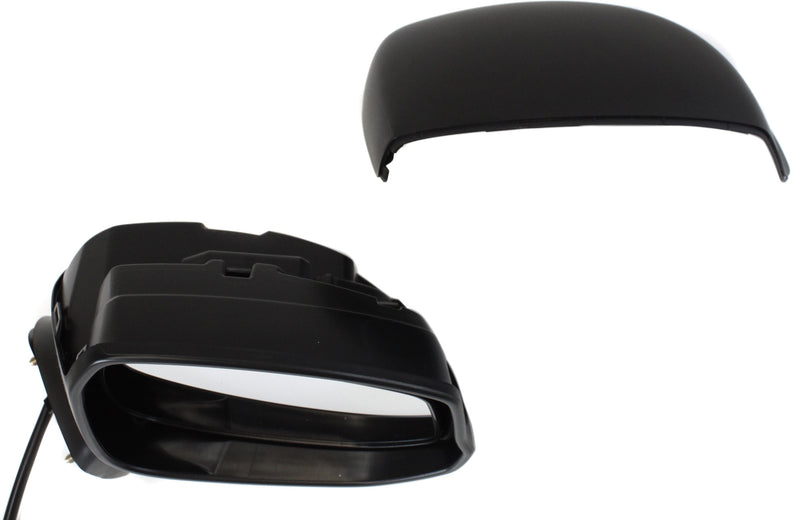 Driver and Passenger Side Mirrors, Power, Manual Folding, Heated, Light textured, Without Signal Light, Without memory, Without Puddle Light, Without Auto-Dimming, Without Blind Spot Feature | HO1320261,HO1321261