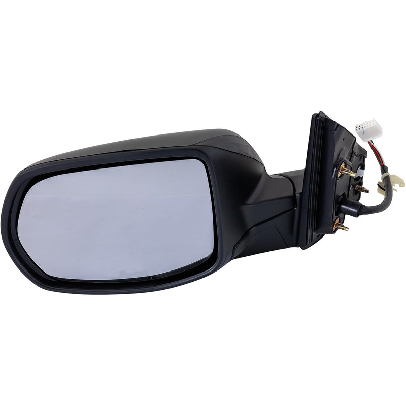 Driver and Passenger Side Mirrors, Power, Heated, Manual Folding, Paintable, without Signal Light, North America Built Vehicle | HO1321325,HO1320325