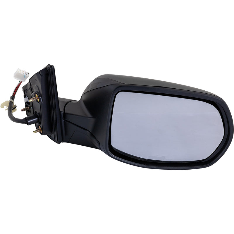 Driver and Passenger Side Mirrors, Power, Heated, Manual Folding, Paintable, without Signal Light, North America Built Vehicle | HO1321325,HO1320325