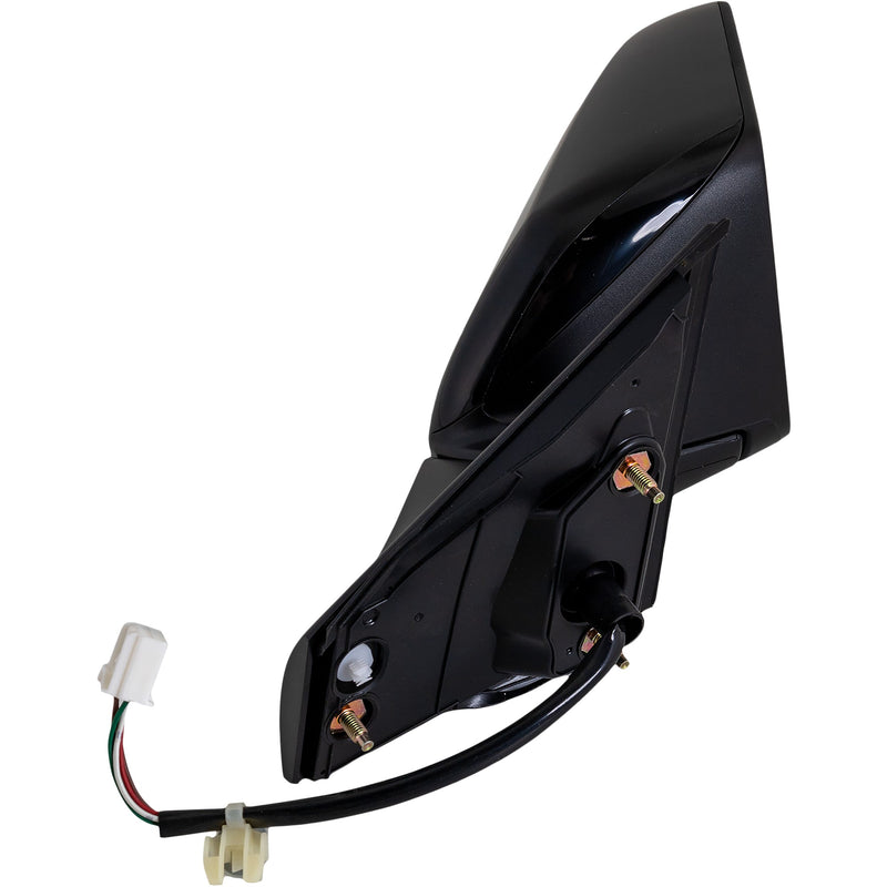 Driver and Passenger Side Mirrors, Power, Heated, Manual Folding, Paintable, without Signal Light, North America Built Vehicle | HO1321325,HO1320325