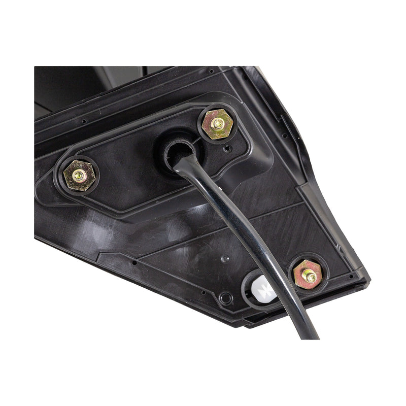 Driver and Passenger Side Mirrors, Power, Heated, Manual Folding, Paintable, without Signal Light, North America Built Vehicle | HO1321325,HO1320325