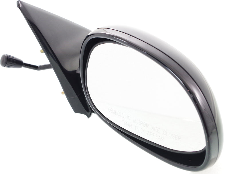 Driver and Passenger Side Non-Towing Mirrors, Manual Remote, Manual Folding, Non-Heated, Paintable, Without Signal Light, Without memory, Without Puddle Light, Without Auto-Dimming | HO1320109,HO1321109