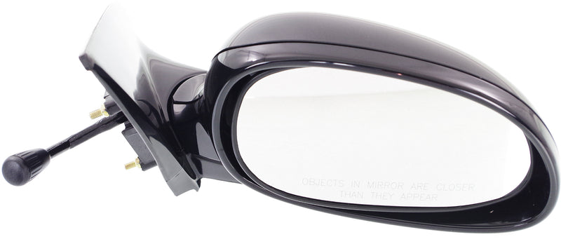 Driver and Passenger Side Non-Towing Mirrors, Manual Remote, Manual Folding, Non-Heated, Paintable, Without Signal Light, Without memory, Without Puddle Light, Without Auto-Dimming | HO1320109,HO1321109