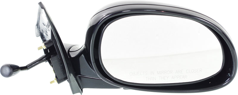 Driver and Passenger Side Non-Towing Mirrors, Manual Remote, Manual Folding, Non-Heated, Paintable, Without Signal Light, Without memory, Without Puddle Light, Without Auto-Dimming | HO1320109,HO1321109