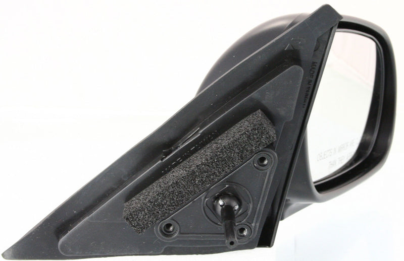 Driver and Passenger Side Mirrors, Manual Remote, Manual Folding, Non-Heated, Paintable, Without Signal Light, Memory, Puddle Light, Auto-Dimming, and Blind Spot Feature, 4 Door Sedan