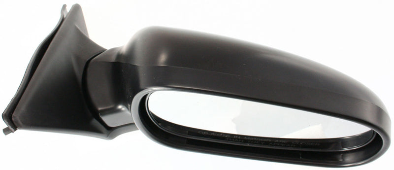 Driver and Passenger Side Mirrors, Manual Remote, Manual Folding, Non-Heated, Paintable, Without Signal Light, Memory, Puddle Light, Auto-Dimming, and Blind Spot Feature, 4 Door Sedan