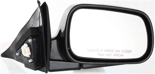 Driver and Passenger Side Mirrors, Power, Non-Heated, Manual Folding, Paintable, Sedan/Wagon, USA Built Vehicle | HO1320111,HO1321111