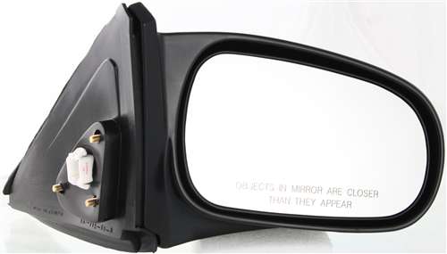 Driver and Passenger Side Mirrors, Power, Non-Folding, Heated, Light textured, Without Signal Light, Without memory, Without Puddle Light, Without Auto-Dimming, Without Blind Spot Feature | HO1320102,HO1321102