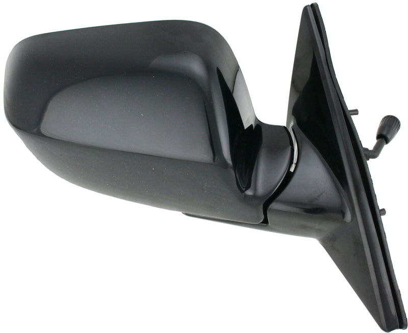 Driver and Passenger Side Mirrors, Manual Remote, Manual Folding, Non-Heated, Paintable, Without Signal Light, Memory, Puddle Light, Auto-Dimming, and Blind Spot Feature, 4 Door Sedan | HO1320136,HO1321136