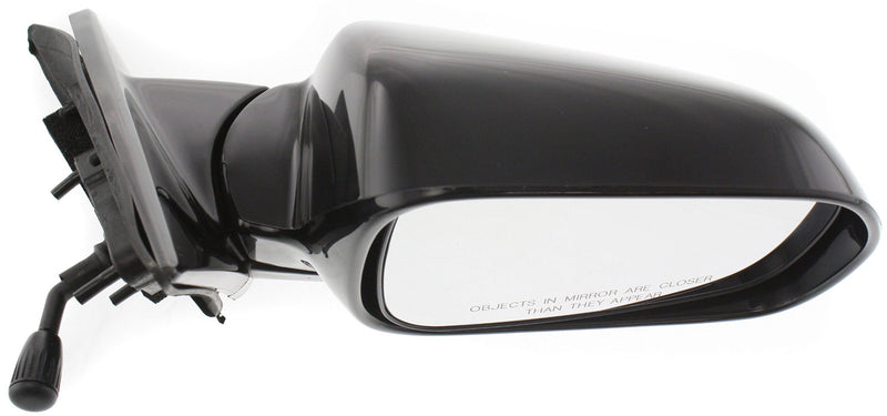 Driver and Passenger Side Mirrors, Manual Remote, Manual Folding, Non-Heated, Paintable, Without Signal Light, Memory, Puddle Light, Auto-Dimming, and Blind Spot Feature, 4 Door Sedan | HO1320136,HO1321136