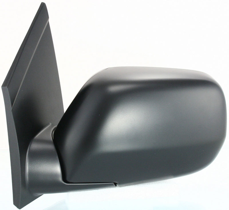 Driver and Passenger Side Mirrors, Manual Adjust, Manual Folding, Non-Heated, Textured Black, Without Signal Light, Without memory, Without Puddle Light, Without Auto-Dimming | HO1320143,HO1321143