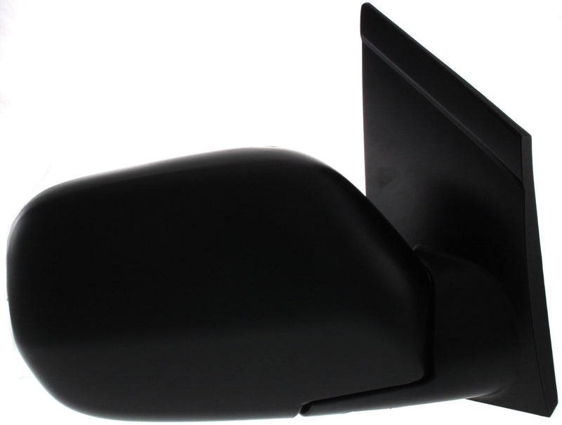 Driver and Passenger Side Mirrors, Manual Adjust, Manual Folding, Non-Heated, Textured Black, Without Signal Light, Without memory, Without Puddle Light, Without Auto-Dimming | HO1320143,HO1321143