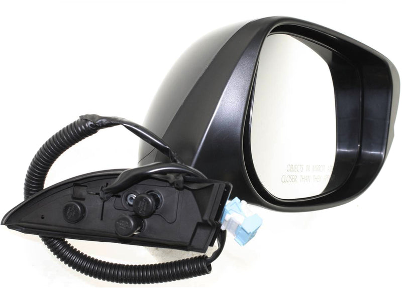 Driver and Passenger Side Mirrors, Power, Manual Folding, Non-Heated, Paintable, Without Signal Light, Without memory, Without Puddle Light, Without Auto-Dimming, Without Blind Spot Feature | HO1320246,HO1321246