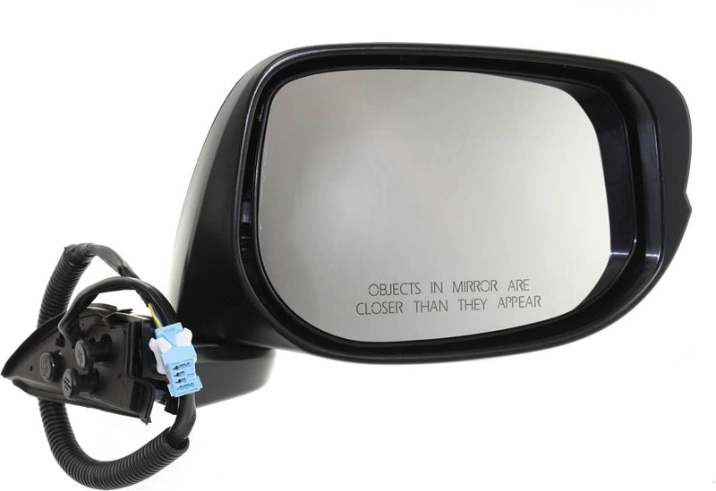 Driver and Passenger Side Mirrors, Power, Manual Folding, Non-Heated, Paintable, Without Signal Light, Without memory, Without Puddle Light, Without Auto-Dimming, Without Blind Spot Feature | HO1320246,HO1321246