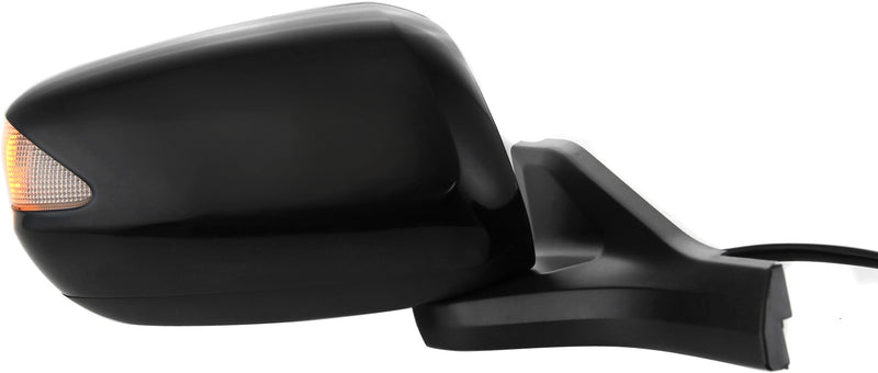 Driver and Passenger Side Mirrors, Power, Manual Folding, Heated, Paintable, In-housing Signal Light, Without memory, Without Puddle Light, Without Auto-Dimming, Without Blind Spot Feature | HO1320252,HO1321252