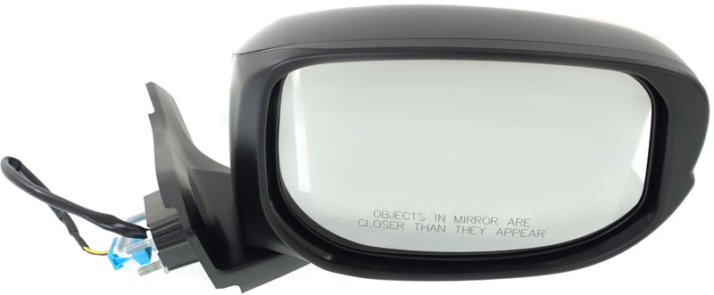 Driver and Passenger Side Mirrors, Power, Manual Folding, Non-Heated, Paintable, Without Signal Light, Without memory, Without Puddle Light, Without Auto-Dimming, Without Blind Spot Feature | HO1320253,HO1321253