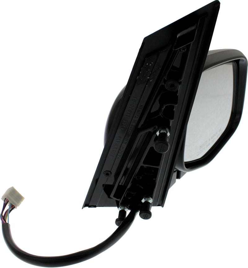 Driver and Passenger Side Mirrors, Power, Manual Folding, Heated, Light textured, In-housing Signal Light, With memory, Without Puddle Light, Without Auto-Dimming, Without Blind Spot Feature | HO1320264,HO1321264