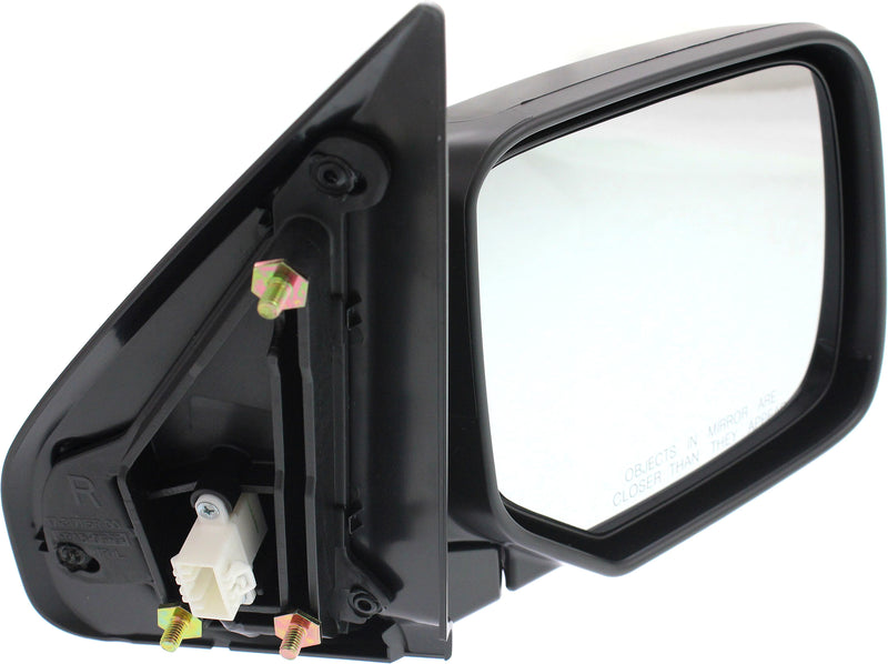 Driver and Passenger Side Mirrors, Power, Manual Folding, Non-Heated, Paintable, Without Signal Light, Without memory, Without Puddle Light, Without Auto-Dimming, Without Blind Spot Feature