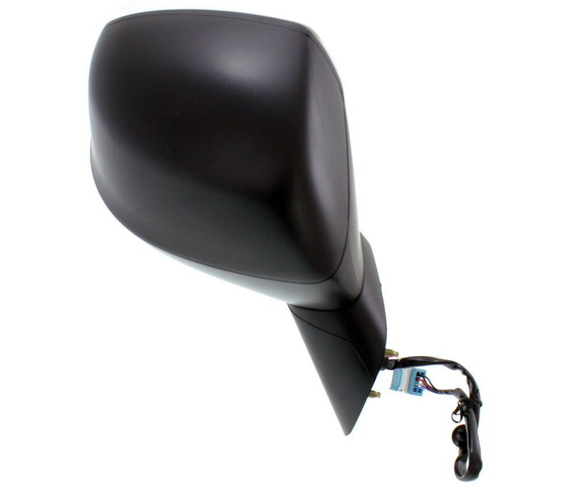 Driver and Passenger Side Mirrors, Power, Manual Folding, Heated, Textured Black, Without Signal Light, Without memory, Without Puddle Light, Without Auto-Dimming, Without Blind Spot Feature | HO1320266,HO1321266