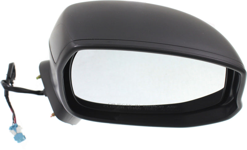 Driver and Passenger Side Mirrors, Power, Manual Folding, Heated, Textured Black, Without Signal Light, Without memory, Without Puddle Light, Without Auto-Dimming, Without Blind Spot Feature | HO1320266,HO1321266