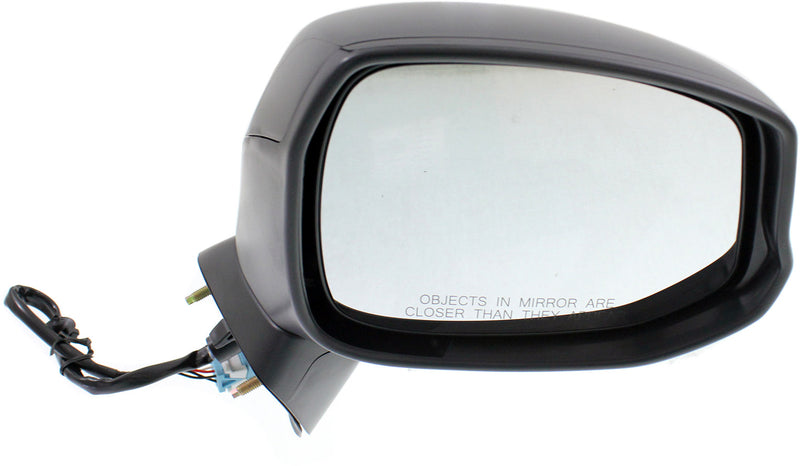 Driver and Passenger Side Mirrors, Power, Manual Folding, Heated, Textured Black, Without Signal Light, Without memory, Without Puddle Light, Without Auto-Dimming, Without Blind Spot Feature | HO1320266,HO1321266