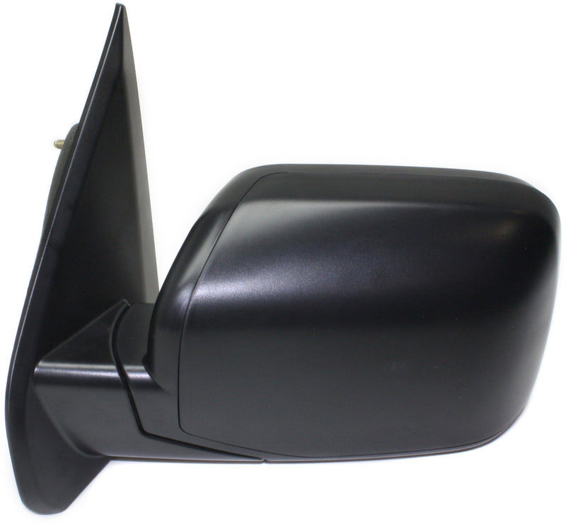 Driver and Passenger Side Mirrors, Power, Manual Folding, Non-Heated, Textured Black, Without Signal Light, Without memory, Without Puddle Light, Without Auto-Dimming, Without Blind Spot Feature