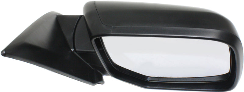 Driver and Passenger Side Mirrors, Power, Manual Folding, Non-Heated, Textured Black, Without Signal Light, Without memory, Without Puddle Light, Without Auto-Dimming, Without Blind Spot Feature