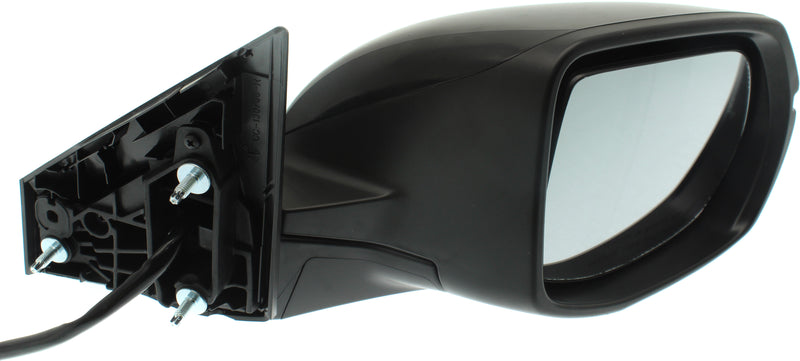 Driver and Passenger Side Mirrors, Power, Heated, Manual Folding, Paintable, In-housing Signal Light, North America Built Vehicle | HO1320318,HO1321318