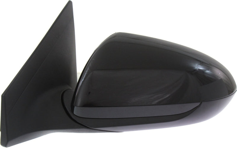 Driver and Passenger Side Mirrors, Power, Heated, Manual Folding, Paintable, Without Signal Light, USA Built Vehicle