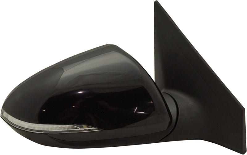 Driver and Passenger Side Mirrors, Power, Heated, Manual Folding, Paintable, In-housing Signal Light, With Memory, With Blind Spot Detection in Glass, USA Built Vehicle | HY1321227,HY1320227