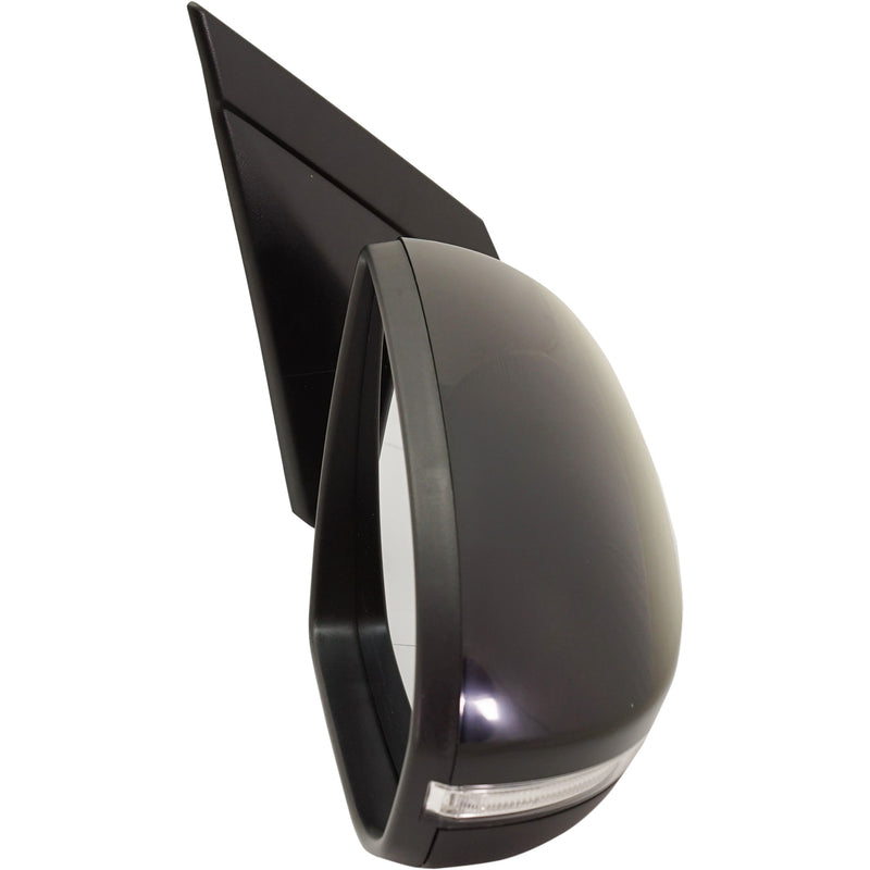 Driver and Passenger Side Non-Towing Mirrors, Power, Manual Folding, Heated, Paintable, In-housing Signal Light, Without Puddle Light, Without Auto-Dimming, With Blind Spot Detection in Glass | HY1321231,HY1320231