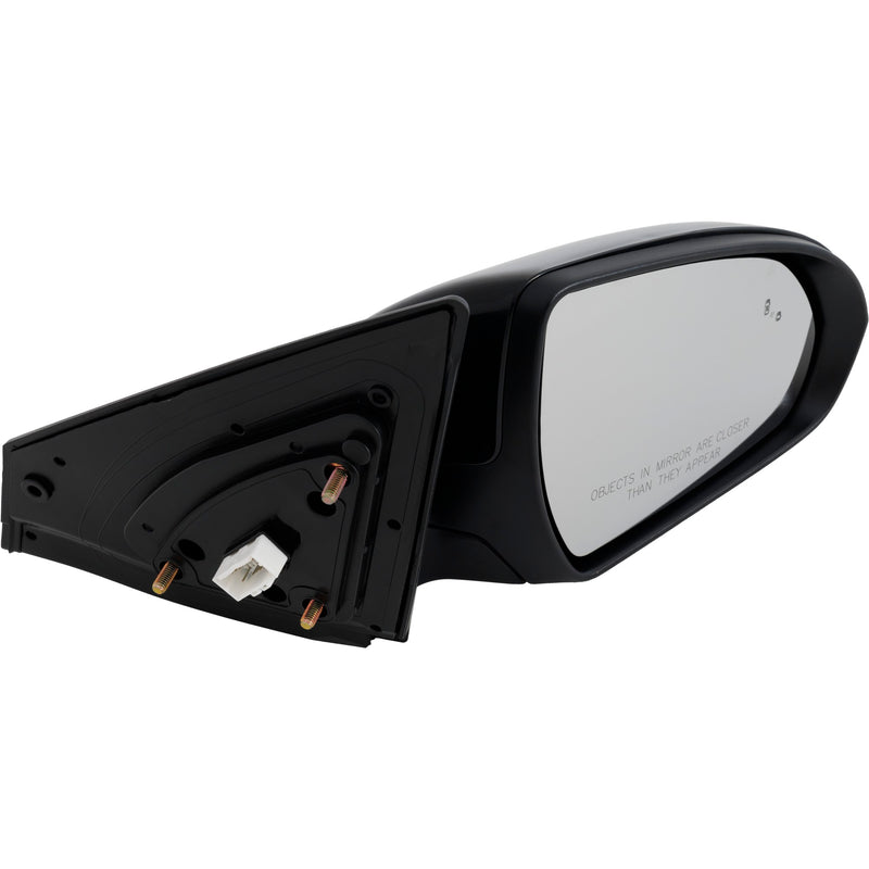 Driver and Passenger Side Mirrors, Power, Heated, Manual Folding, Paintable, In-housing Signal Light, With Memory, With Blind Spot Detection in Glass, Korea Built Vehicle | HY1321255,HY1320255