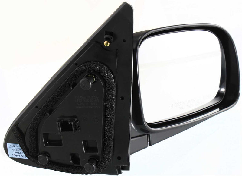 Driver and Passenger Side Mirrors, Power, Manual Folding, Heated, Paintable, Without memory, Without Puddle Light, Without Auto-Dimming, Without Blind Spot Feature | HY1320156,HY1321156